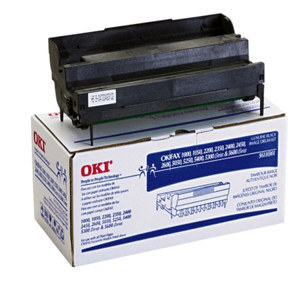  OKI Data 56116901 Drum Unit for 1000/2200/2400/2600 Fax Machines, 20,000 Pages Yield, Black 