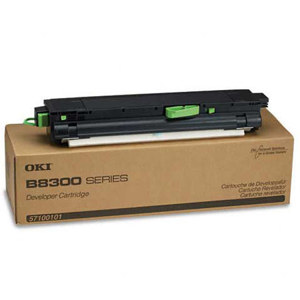  OKI Data Genuine Black Developer for B8300 Series Laser Printer, Yields Approx. 100000 Pages 