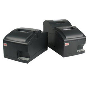  OKI Data POS 441 Monochrome 9-Pin Dot Matrix Printer with Cutter, 4.7lps Print Speed, Serial, Charcoal 