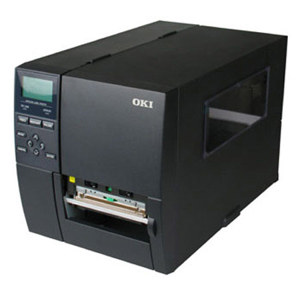  OKI Data LE840T Transfer/Direct Thermal Label Printer with Peeler, 12 ips Print Speed, 203 dpi Resolution, USB, LAN, 120V 