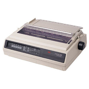 OKI Data Microline 395C 24-pin Dot Matrix Impact Color Printer, 610cps Mono Print Speed, 360x360dpi, Parallel & Serial Interface, 220/240V 