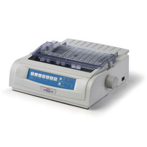  OKI Data Microline Ml490 24-pin Monochrome Dot Matrix Printer, 420cps Print Speed, 360 x 360 dpi Resolution, 230V, USB/Parallel Port 