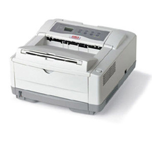  OKI Data B4600n Digital Monochrome Laser Printer, 27ppm Spedd, 2400 x 600 dpi Resolution, 250 Sheet Capacity, USB/Parallel/Ethernet, 120V 