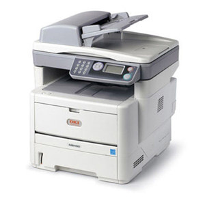  OKI Data MB480 Multifunction Laser Printer, 30ppm Speed, 1200x1200 dpi Resolution, 530 sheets Capacity, USB v2.0, 220V - Print, Copy, Scan, Fax 