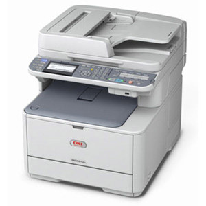  OKI Data MC561 All-In-One Multi-Function Printer, 27ppm Color/31ppm Black & White Speed, 1200x600 dpi, 350 Sheets Input Tray - Print/Copy/Scan/Fax 