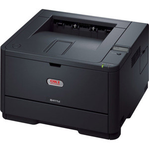  OKI Data B411d Digital Mono Laser Printer, 35 ppm Speed, 2400x600 dpi, 251 Sheet Input Tray, USB2.0, 330MHz Processor, Black 