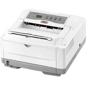  OKI Data B4600 Mono Workgroup Laser Printer with 600x2400 Dpi Print Resolution, 27 Pages Per Minute Print Speed 