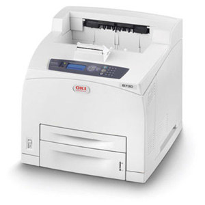  OKI Data B730n Monochrome Workgroup Laser Printer, Up to 52 ppm Speed, 1200x1200 dpi, 700 Sheets Input Tray, USB 2.0/Ethernet, 120V Power 