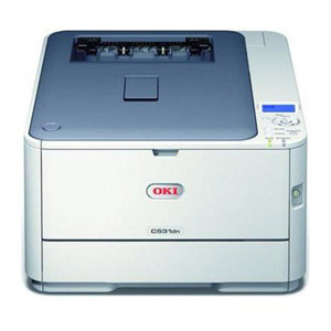  OKI Data C531dn Digital Color Printer, 27 ppm Color/31 ppm Mono, 1200x600 dpi, 350 Sheet Input Tray, USB2.0/Ethernet 