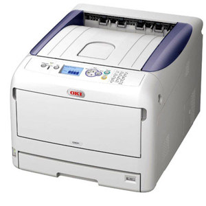  OKI Data C831dn Small Workgroup Color Printer, 35 ppm Color/Mono A4, 20 ppm Tabloid/A3, 1200x600 dpi, 400 Sheet Input Tray, USB2.0/Ethernet 