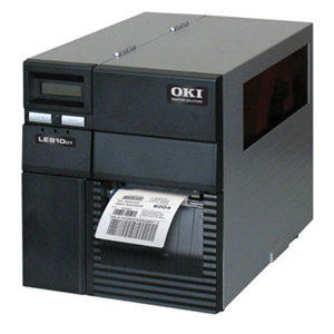  OKI Data LE810DT Monochrome Direct Thermal Label Printer, 6ips Print Speed, 203dpi Resolution, Ethernet, 120V 