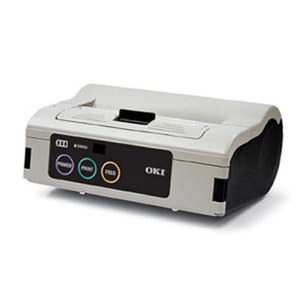  OKI Data Lp441W Direct Thermal Label Printer with Shock Pads, 4 ips Print Speed, 203 dpi Resolution, Serial/IrDA/LAN/Bluetooth 