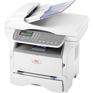  OKI Data MB290 MFP Laser Multifunction Printer, 22 ppm Print Speed, 600x600dpi Resolution, USB 2.0, Ethernet - Print, Copy, Scan, Fax 
