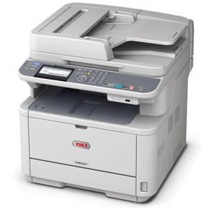  OKI Data MB461 Monochrome Multifunction Printer, 35ppm Mono, 2400x600 dpi, 250 Sheet Input Tray, USB2.0/Ethernet - Print, Copy, Scan 