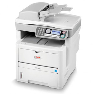  OKI Data MB480 MFP Laser Multifunction Printer, 30 ppm Print, 1200x1200dpi, USB/Parallel/Ethernet - Print, Copy, Scan, Fax 