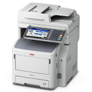  OKI Data MB770fx LED Mono Multifunction Printer, 55ppm Speed, 1200x1200dpi Resolution, 2630 Sheets Paper Capacity - Print, Copy, Scan, Fax 