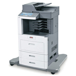  OKI Data MB790m Multifunction Printer, BG, 55ppm Print Speed, 1200x1200 dpi, 9" Color Touch-screen Display, USB2.0/Ethernet - Print, Copy, Scan, Fax 