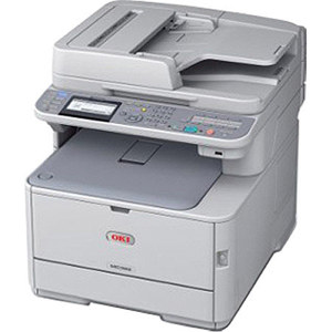  OKI Data MC362w Wireless MF Color Laser Printer, 23ppm Color/25ppm Mono, 1200x600 dpi, 350 Sheet Input Tray, USB2.0/Ethernet - Print/Copy/Scan/Fax 