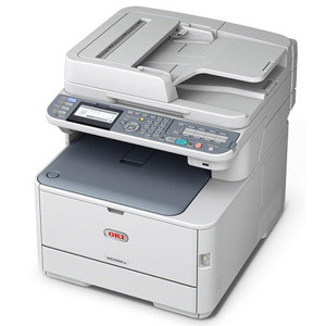  OKI Data MC562w Wireless MF Color Printer, 27ppm Color/31ppm Mono, 1200x600dpi, 350 Sheet Input Tray, USB2.0/Ethernet - Print, Copy, Scan, Fax 
