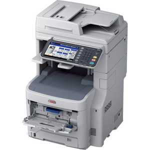  OKI Data MC780 Digital Color MF Printer, 42 ppm Color/Mono, 1200x600 dpi, 630 Sheet Input Tray, USB2.0/Ethernet, 120V - Print, Copy, Scan, Fax 