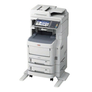  OKI Data MC780f Digital Color MF Printer, 42 ppm Color/Mono, 1200x600 dpi, 1,160 Sheet Input Tray, USB2.0/Ethernet, 120V - Print, Copy, Scan, Fax 