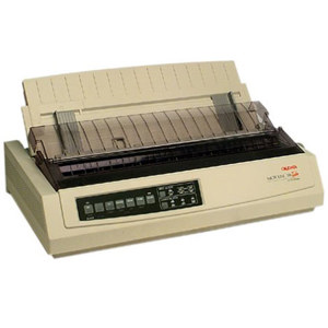  OKI Data Microline 391 Turbo Dot Matrix Printer with Cut Sheet Feeder, 390 cps, 360x360dpi, Parallel/Serial/USB, 120V 