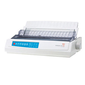  OKI Data Microline 391 Turbo 24-Pin Dot Matrix Printer, 390cps Mono Print Speed, 360x360dpi Resolution, USB, 230V, 50/60 Hz 