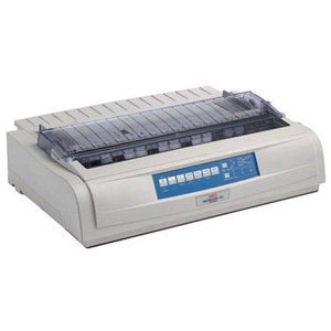  OKI Data Microline 420 Black/White Dot Matrix Printer, 570 cps SS Draft Speed, 240x216 dpi, Parallel/USB, 230V 