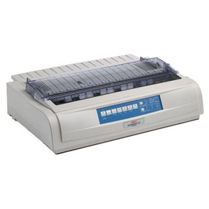  OKI Data Microline 420N Dot Matrix Printer, 570 cps, 240x216dpi, Parallel/USB/Ethernet, 120V 