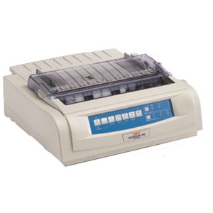  OKI Data Microline 490N Dot Matrix Printer, 475 cps, 360x360dpi, Parallel/USB/Ethernet, 120V 