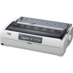  OKI Data Microline 621 Dot Matrix Impact Printer, Dual 9-Pin, 700 cps, 288x72 dpi, Parallel/USB2.0 