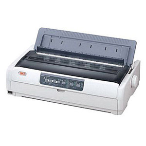  OKI Data ML691 24-pin DOT Matrix Printer, Up to 480cps Print Speed, 360x360 dpi, 128 KB Memory Buffer Size, 120V Power, USB 2.0 
