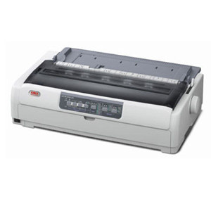  OKI Data Microline Ml691 24-Pin Dot Matrix Printer, 480cps Print Speed, 360 x 360 dpi Epson/IBM Maximum Resolution, 220V, USB/Parallel Port 