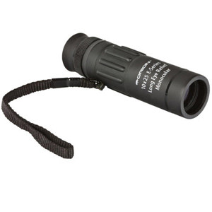  Orion E-Series 10x25 Long Eye Relief Coated Monocular, BAK-4 Roof Prism, 12.0mm Eye Relief, 2.5mm Exit Pupil, 18'/5.48m Near Focus 