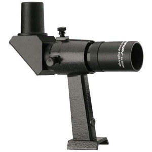  Orion 6x30 Black Right-Angle Correct-Image Finder Scope with Bracket, 90-Deg Viewing Angle, 6x Magnification 