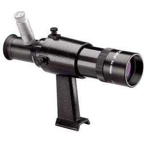 Orion 8x40 Illuminated Finder Scope with Bracket, Straight-through Viewing, 8x Magnification 