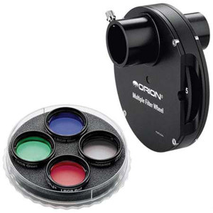  Orion Multiple Five Filter Wheel and LRGB 1.25" Filter Set 