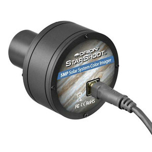 Orion StarShoot 5MP Solar System Color Camera, 2592x1944 Pixel Array, IR Filter, 30 fps Video Frame Rate 