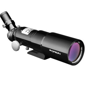  Orion StarBlast 2.44" (62mm) F/8.4 (520mm) Compact Travel Refractor Telescope, 1.25" Crayford Focuser, 1.87arc sec Resolving Power 