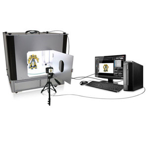  Ortery Ortery 3D PhotoBench 260 PC-Controlled Images Photography Studio with Built-in Transparent Platform, 39.4x39.4x37.8", 360 deg. Rotating Platform, 3D Product Photography 