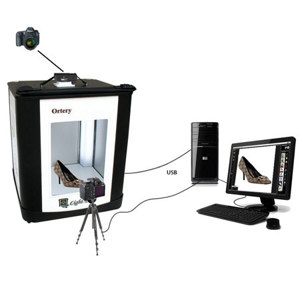  Ortery Photosimile 50 Mobile PC-Controlled Photography Studio, Product Photography 