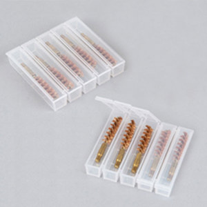  Otis Technology Snap Pax Bulk 10 Pack of #45 Rifle & Pistol Bronze Bore Brushes for 44, 444, 45, 458 