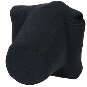 Op/Tech Soft Pouch Case for Digital Cameras with Extended Battery Pack - Black - D-Pro Thumbnail Image