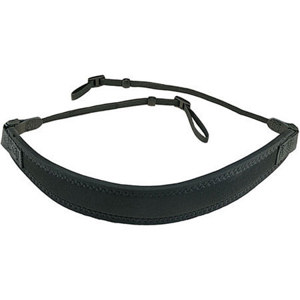  Op/Tech Super CLassic Bino Strap 3/8" with Webbing Connectors - Black 