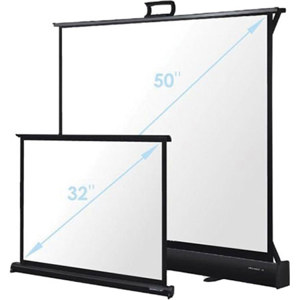 Optoma Lightweight 32in Tabletop Screen, Matte White: Picture 1 regular