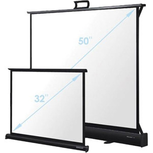 Optoma Lightweight 50in Tabletop Screen, Matte White: Picture 1 regular