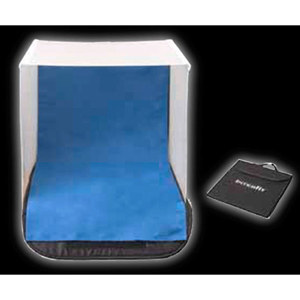  Interfit Photographic Attache Case Photo Box, 20" Cube Style, Table Top Studio Folding Shooting Tent 
