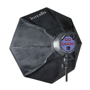  Interfit Photographic Supercoolite 6 Single Head Fluorescent Kit with Six 32W Lamps, One 16" Reflector and One 31" Octobox,Educational DVD 