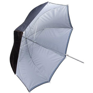 Interfit Photographic 43" Black/White Backing Umbrella with 7mm Shaft 
