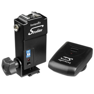  Interfit Photographic Camera and Studio Flash Remote Radio Trigger Set, 4 Channel. 